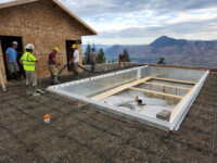 K.Wind Pools Rendals 4 preparing deck around pool