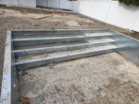 K.Wind Pools Sandra 1 concrete steps closeup
