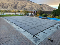 Kamloops pool grey cover